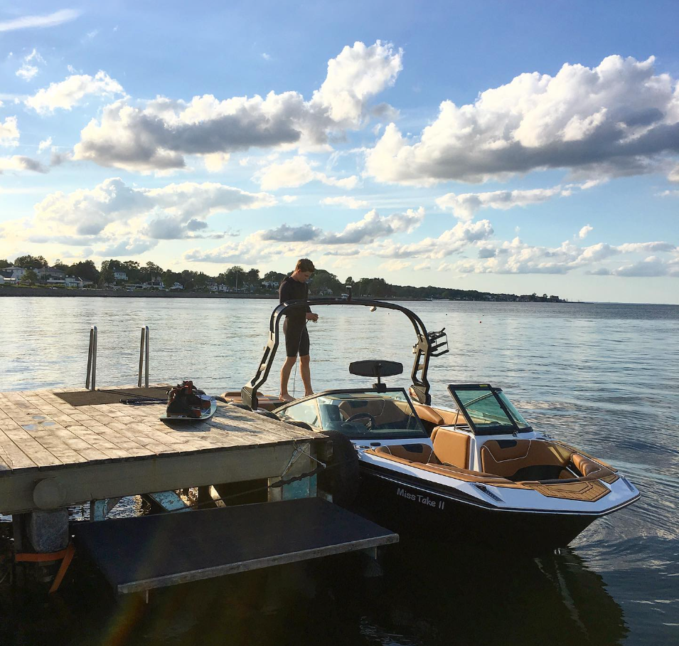 Båden ved Skovshoved Havn