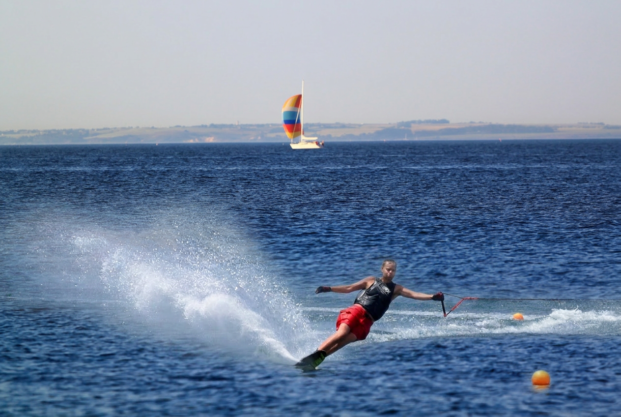 Vandski slalom i Øresund